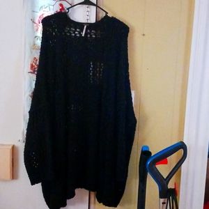 Free People cardigan in black in xs/s.
